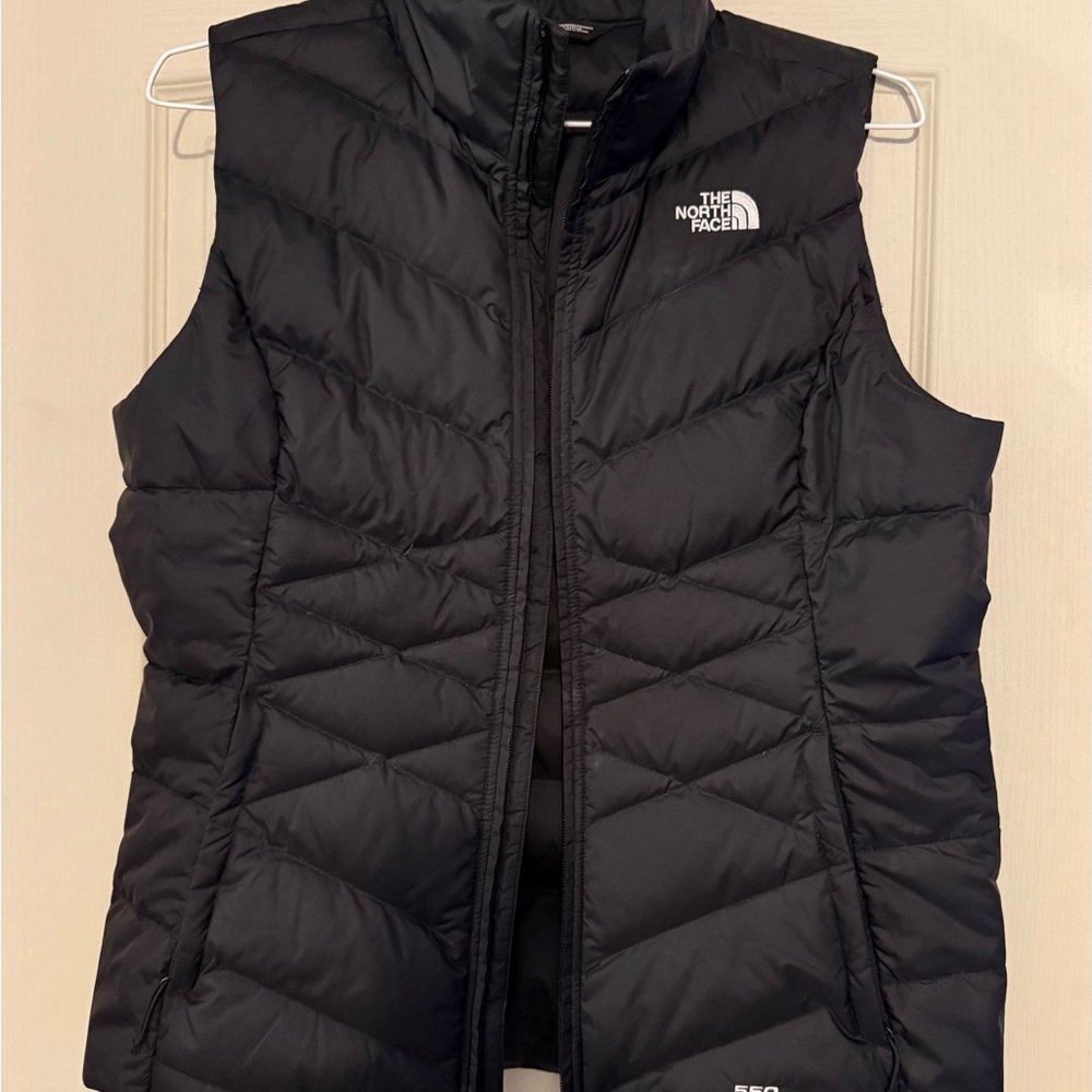 The North Face Black Quilted Down Vest